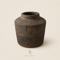 Ribbed Heritage Vase