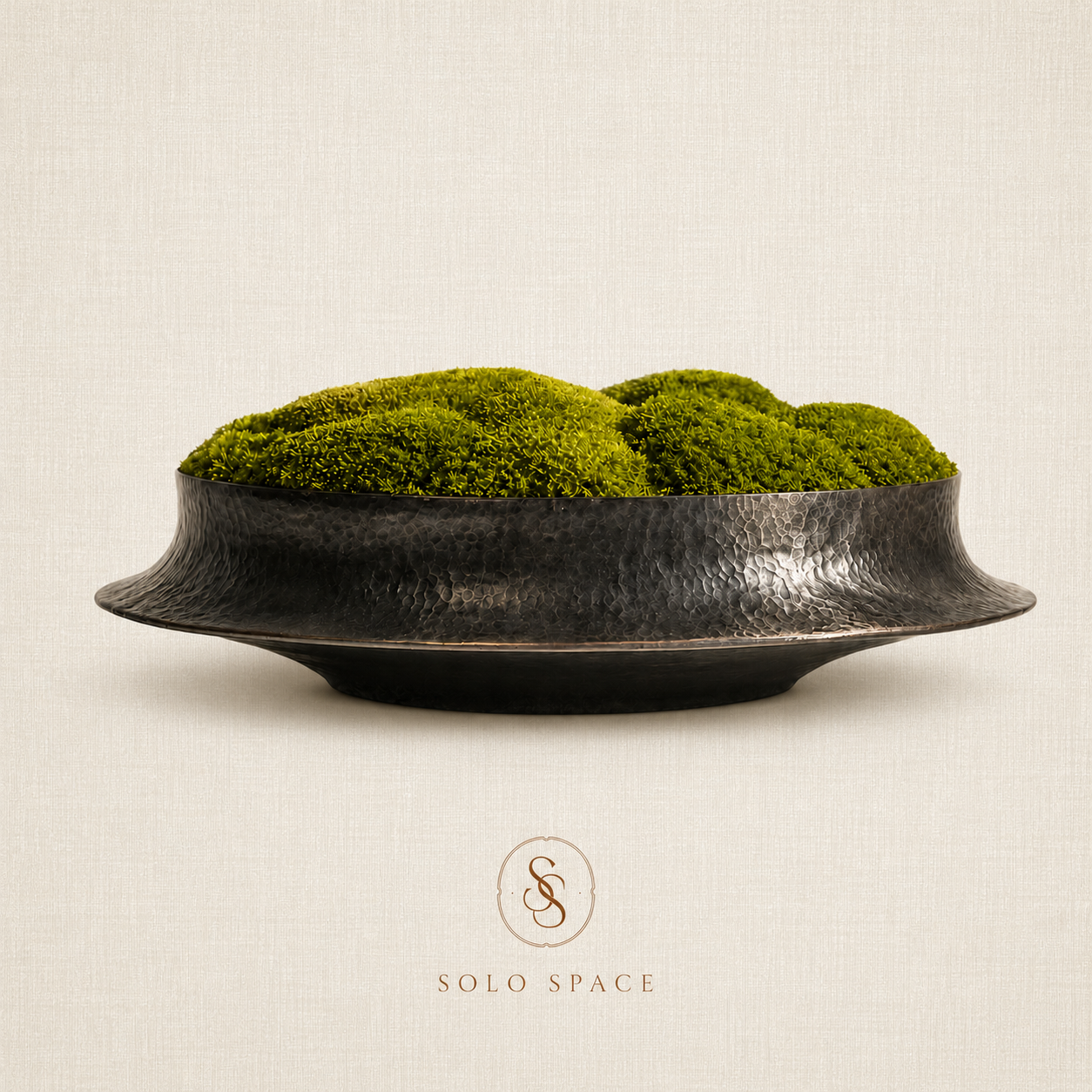 Copper Eternal Moss Bowl