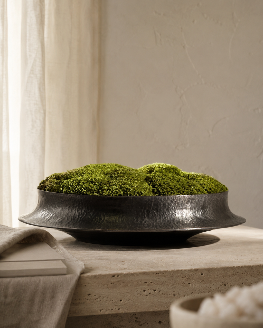 Copper Eternal Moss Bowl
