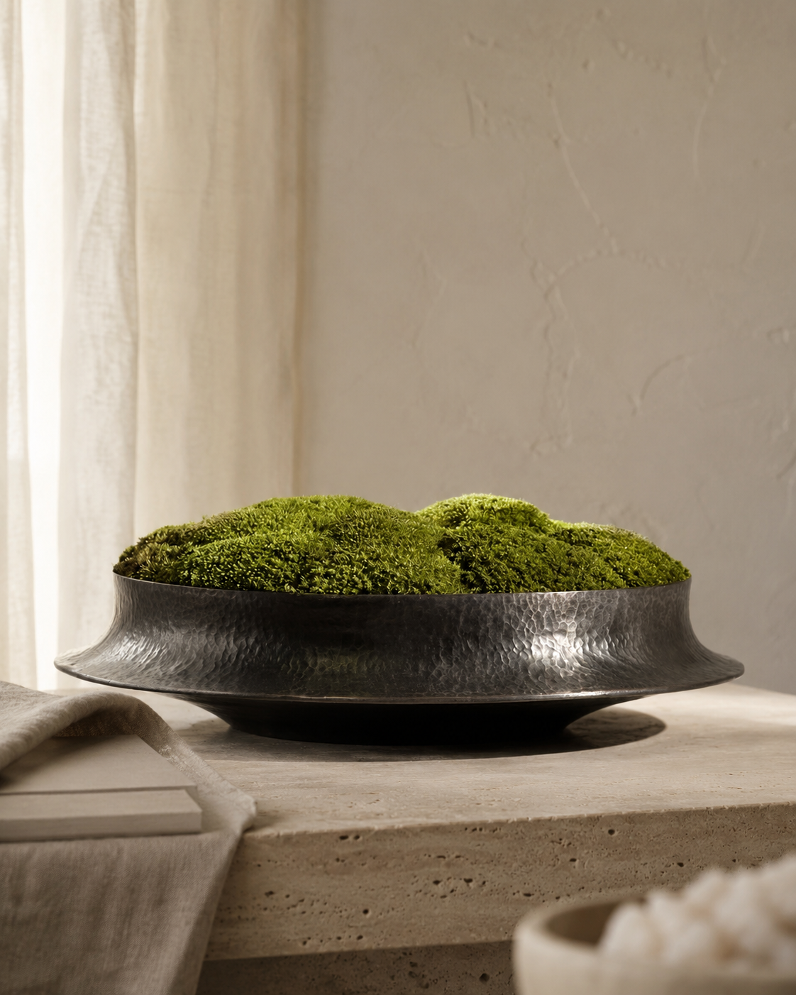Copper Eternal Moss Bowl